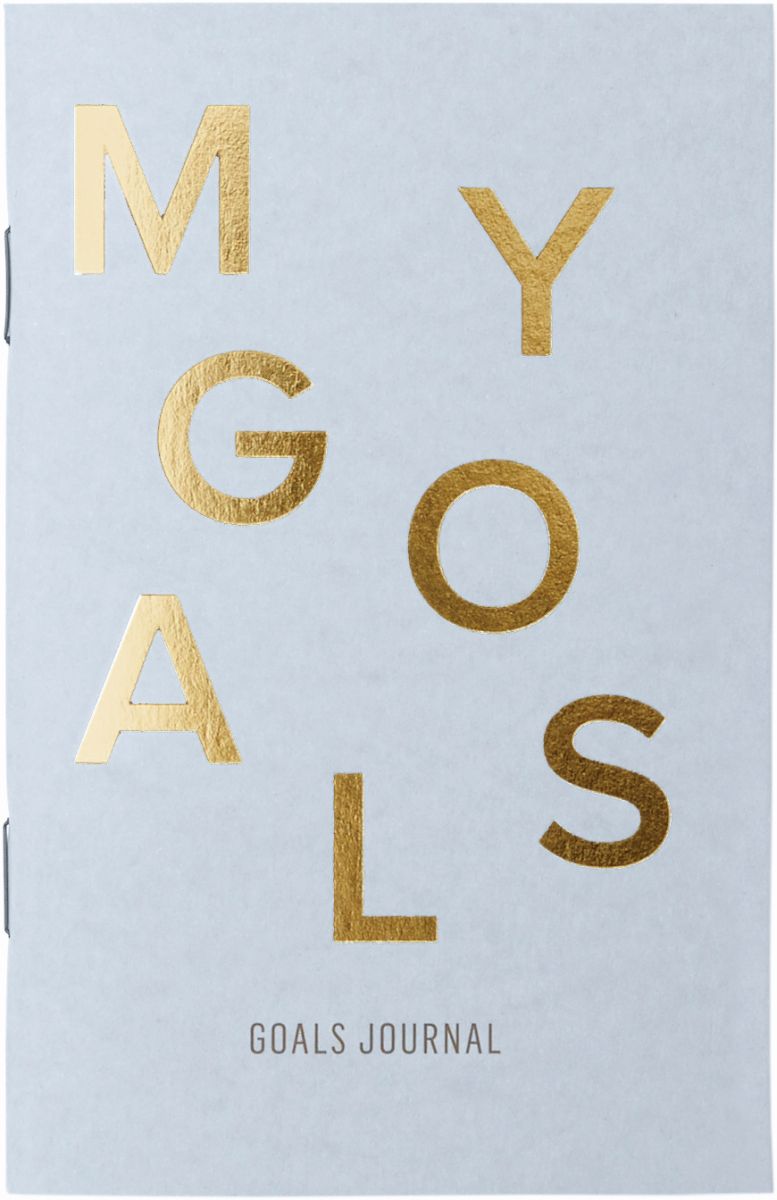 Goals Journal fra I Love My Type, Guld