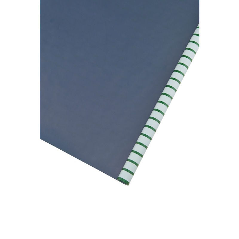 Gavepapir fra Monograph, Stripes, Grøn/Blå