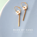 AURA Ørering NUDE - Scherning - Forgyldt