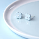 AURA Ørestikker Cloud Blue - Scherning - Sølv