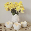 Fyrfadsstage og vase fra Bloomingville, Hvid