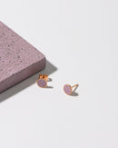 Rosegold 6 mm - Ørestikker - Hartgut.buntbeton - Forgyldt