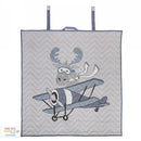 Babytæppe fra Bloomingville, Blå