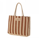 Indkøbspose fra Bloomingville, Jute, Brun