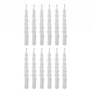 Twist Juletræslys fra Bloomingville, Hvid, Parafin