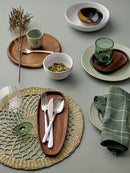 Viskestykker fra Bloomingville, Beige/Grøn, Sæt med 2 