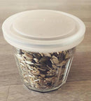 Fransk marmeladeglas med låg fra Bloomingville