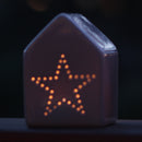 Fin fyrfadsstage fra Bloomingville med udstandset stjerne.