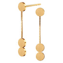 SPOT Dotty med vedhæng ørestikker - Scherning - Gold