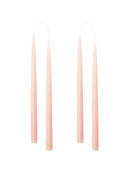 Hånddyppede lys fra Kunstindustrien, Sart Rose, Pakke m/4