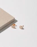 Rosegold/Sand 6 mm - Ørestikker - Hartgut.buntbeton - Forgyldt