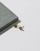 Mørkegrå 6 mm - Ørestikker - Hartgut.buntbeton - Forgyldt