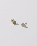 Rosegold Lysegrå 6 mm - Ørestikker - Hartgut.buntbeton - Forgyldt