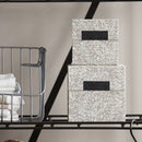 Opbevaringskasser fra House Doctor, Blossom, Brun