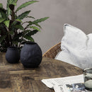 Vase fra House Doctor, Groove, Sort