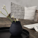 Vase fra House Doctor, Groove, Sort