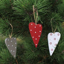 Hjerter med snor fra Madleys, Store, Sæt m/3