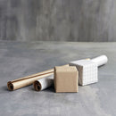 Gavepapir fra Monograph, Brun, Sæt m/2