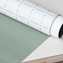 Gavepapir fra Monograph, Squares, Lysegrå/Grøn