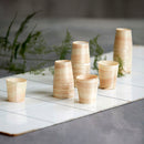 Serveringskopper fra Nicolas Vahé, Birketræ