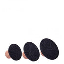 Knager fra OOhh collection, Sæt m/3, Leaf, Sort