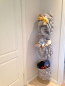 Opbevaringsposer fra House Doctor og knager fra Bloomingville