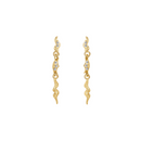 Portia øreringe- Nava Copenhagen - Forgyldt