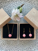 Glow smykker fra Scherning, Dusty Rose