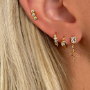 Laja Petite Studs øreringe- Nava Copenhagen - Forgyldt