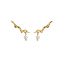 Marina Ear Climber- Nava Copenhagen - Forgyldt